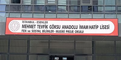 YENİ ACILAN (MEHMET TEVFİK GÖKSU ANADOLU İMAM HATİP LİSESİ ) OKULUN  ADI DEĞİŞTİ